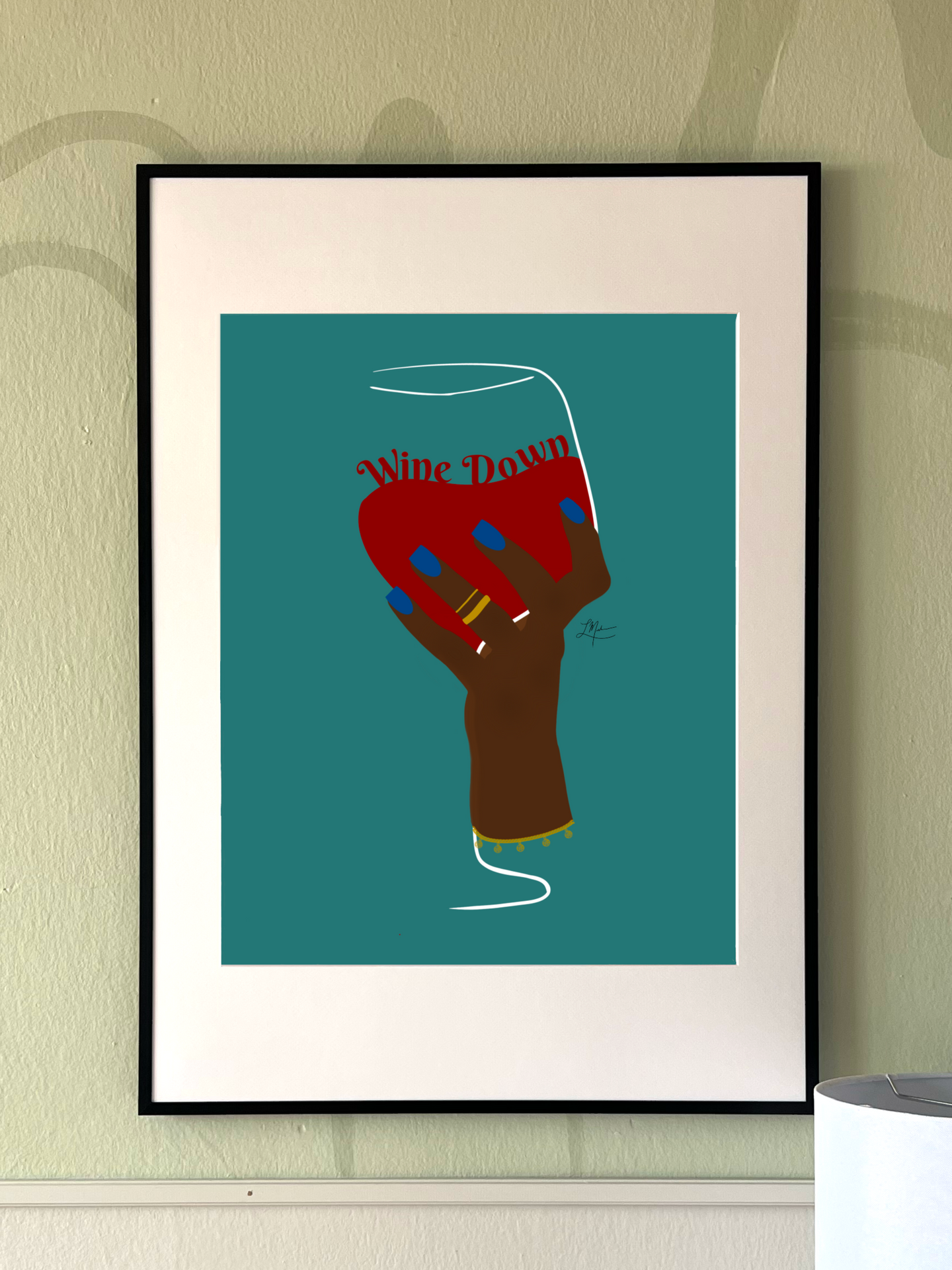 Wine Down |Art Print