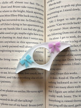 Load image into Gallery viewer, Book Page Holder | Single | Spring Bow Design
