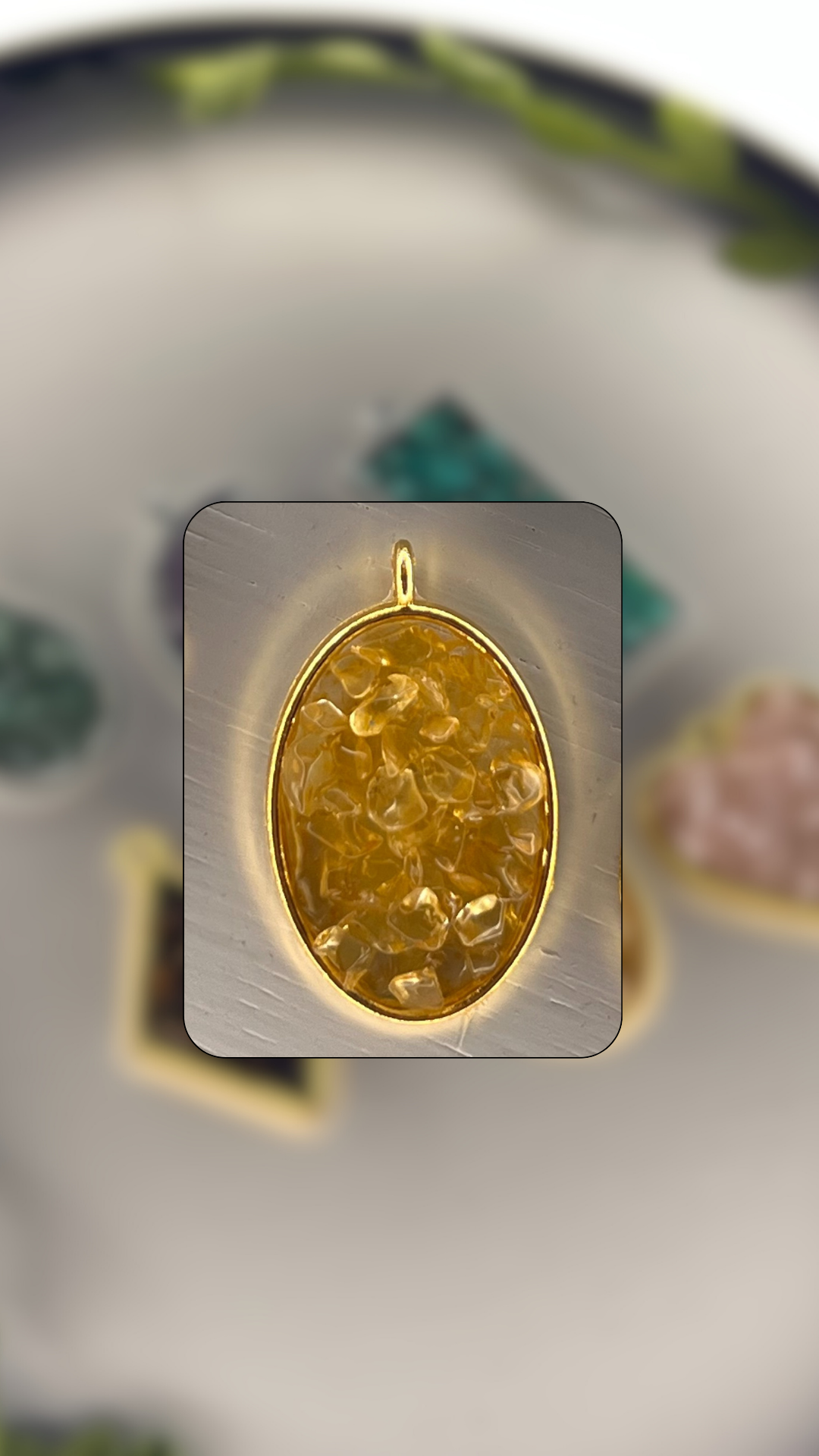 Gemstone Pendant | Necklace | Keychain